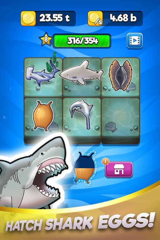 鲨鱼融合冒险中文手机版（shark fusion adventure）图片2