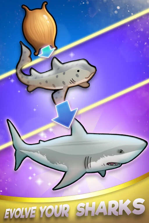 鲨鱼融合冒险中文手机版（shark fusion adventure）图片3