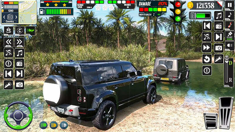 4x4吉普车驾驶3D中文手机版图片1