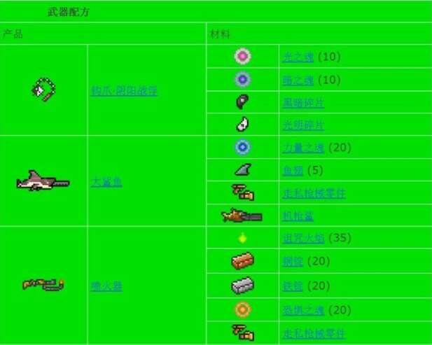 泰拉瑞亚合成表大全图鉴一览 2024全物品合成表最新[多图]图片46